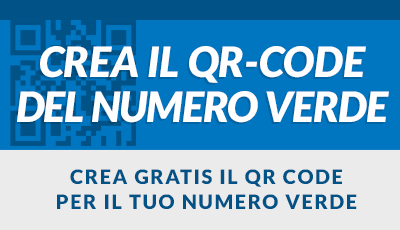 Crea il qr code per il tuo numero verde